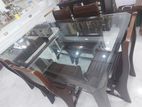 Want to sell wooden dining table and 5 chair