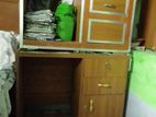 Wardrobes and table