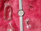Watch With Ear Ring Braslate, neklase