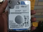 WD 1TB Laptop HDD with 1 year warranty