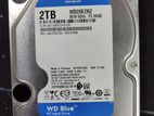 WD 2TB. 100% health. 1 year+ used