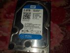 WD 2TB Hard Disk (Blue)