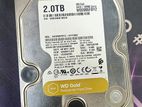 WD Gold 2TB Enterprise Class Hard Disk Drive - 7200 RPM 128MB Cache