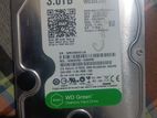 Wd Green Desktop Hard Drive 30ezrx 3tb 64 Cache