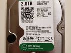 WD Green WD20EZRX 2TB 7200RPM Gaming Desktop Sata Hard Drive & warranty