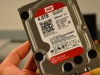 WD Red 4TB NAS HDD, SATA 6Gb/s, SMR, 256MB Cache 2 Years Warranty