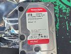 WD Red Plus 3TB NAS Hard Disk 64MB Cache 1 Year Warranty 100% Health