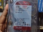 WD Red Plus 3TB NAS Hard Disk SATA 6Gb/s, 64MB Cache 1 Year Warranty