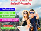 We are processing Schengen Visa Quality Files