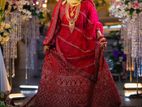 Wedding lehenga (velvet febrics)