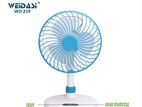 WEIDASI Rechargeable desk fan (with Led light) - WD-219