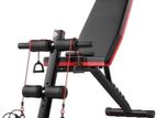 Weight Bench Adjustable Training with Pull Rope