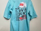 Werk Graphic T-shirt – Xl Sky Blue