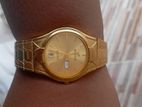 Westar Swiss Eb 7944gpn Quartz Watch-gold Plated,vintage,3atmwr