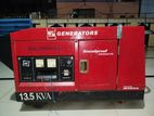 WFM 13.5 KVA generator. Powered by Honda