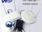 WGP Mini UPS DC for Router, Onu, CC Camera 5 12 Volt Output