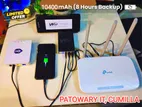 WGP Mini UPS for Wifi Router, Onu, CCTV & Power bank. With free Adapter