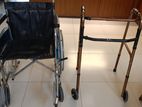 Wheel Chair and Walk Stand