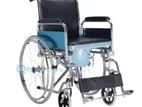 Wheelchair + Commode (Foldable & Comfortable) Maxton 2-in-1
