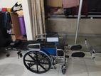 Wheelchair with Bed Facility Including (commode)