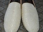 White Designed Wedding Loafer