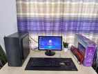 WiFi 7th gen Full Desktop Computer Setup with 19inch Monitor & Many More