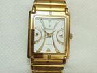 winstar 22k gold🥇 plated swiss quartz watch