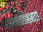 Wireless keyboard mouse combo