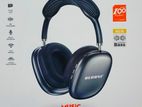 Wireless Stereo Music Headphone Folding Design - black