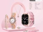 Women Smart Watch Set