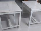 Wood And Computer Table in Compact Size (2pcs)