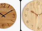 Wood Wall Clock Hand Made