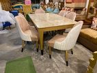 Wooden 6-Pieces chair Dining Set DL122F