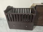 Wooden Baby Cot