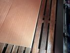 Wooden bed