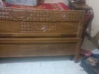 Wooden bed with Zazim