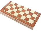 Wooden Chess Board 3 in 1- Medium Size