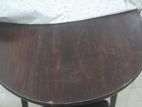 Wooden Dining Table with 6 Otobi Chair Set