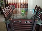 Wooden Dining Table and Chair