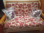 Wooden New 2 seat Sofa