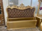 Wooden Sheesham Wood King Size Double Bed BL126F