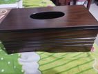 Wooden Tishu Box Holder (টিস্যু ব্ক্ হোল্ডার) ও কাঁচের সস/মাসালা ডিস