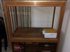 wooden TV box and shelf with Child lock