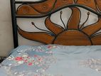 Wrought iron bed