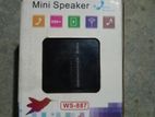 Ws-887 Mini Bluetooth Speaker | Usb, Fm, Call Support সহ