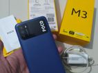 Xiaomi Poco M3 6/64 full box (Used)