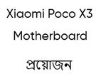 Xiaomi Poco X3 motherborad need.