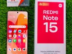 Xiaomi Redmi Note 15 Official ২৮ দিন Used (Brand New)