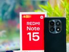 Xiaomi Redmi Note 15 . (Used)
