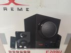 Xtreme E209U 2:1 Bluetooth Speaker Black With Remote